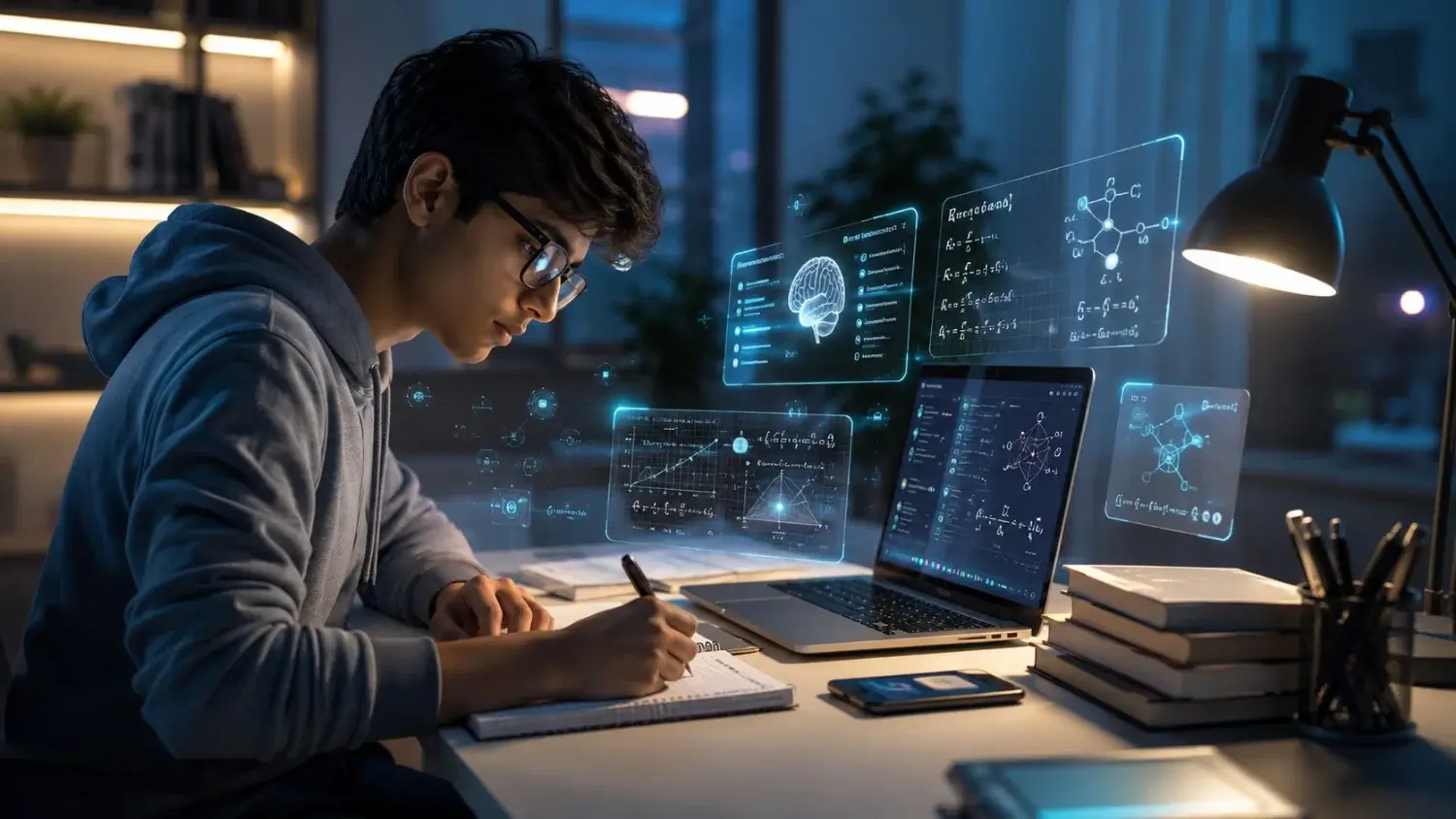 Indian student using AI-powered study tools for JEE and NEET preparation in 2026